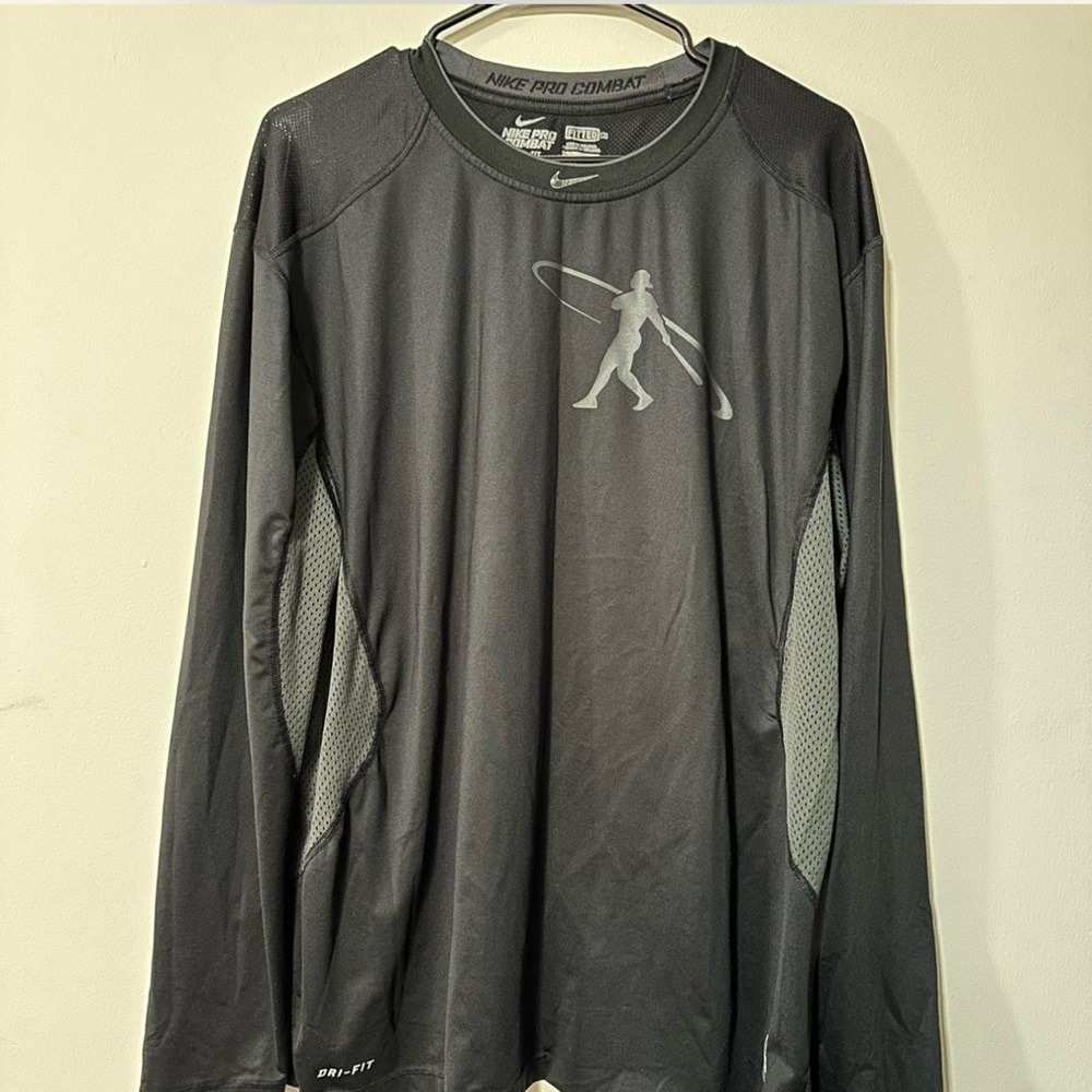 Nike pro combat dri-fit long sleeve.